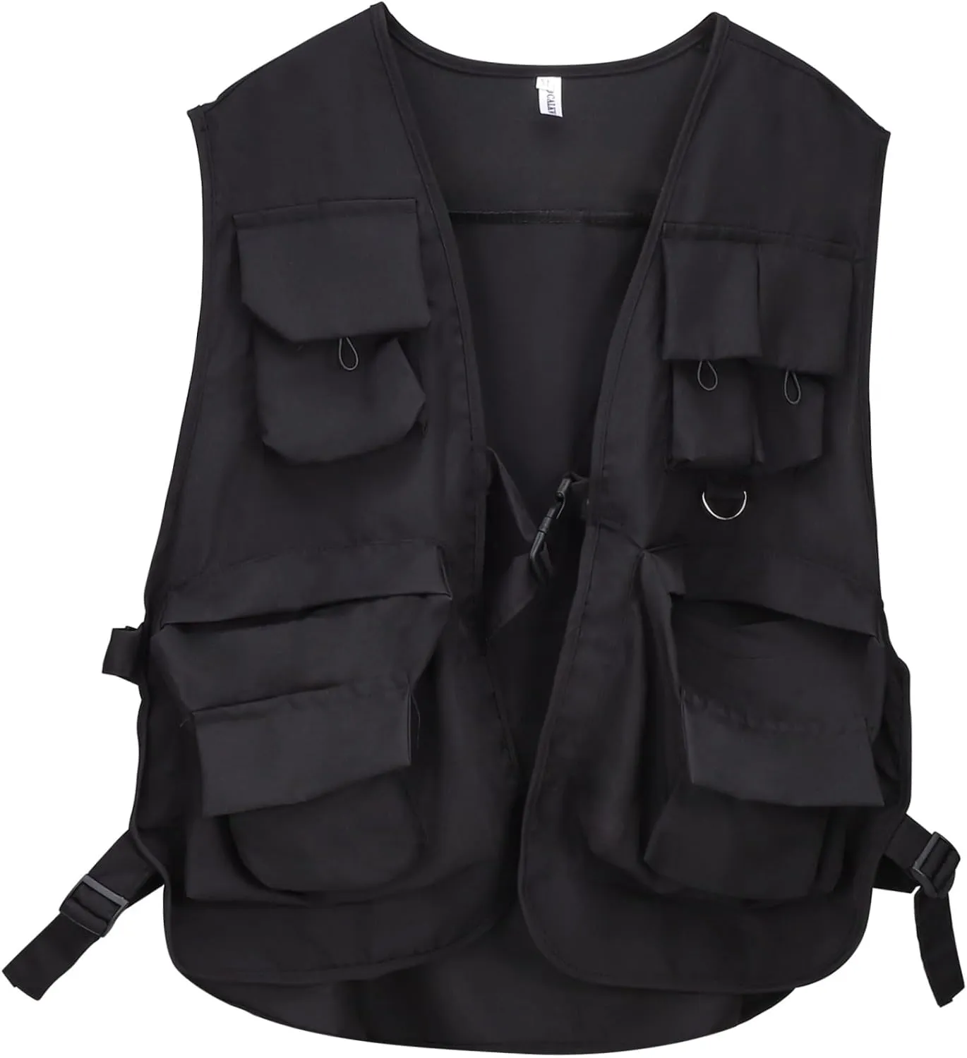 Cropped Vest for Men Travel Vest Lightweight Pockets Running Vest Fishing Hunting Vest