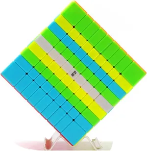 Cuberspeed Qiyi Big Cube 9x9x9 Speed Cube stickerless qiyi 9x9 Magic Cube