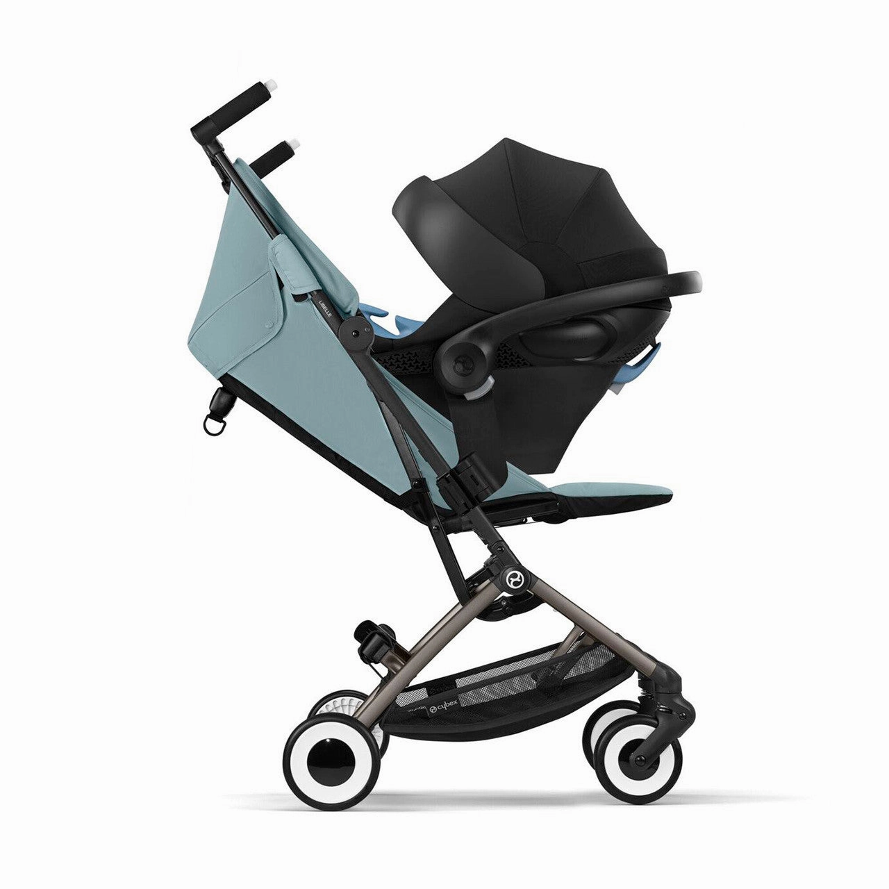 Cybex Libelle 2 Stroller - Taupe Frame with Seats