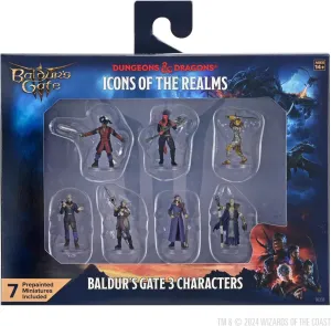 D&D Icons of The Realms: Baldur's Gate 3 - Character Boxed Set | Characters from BG3