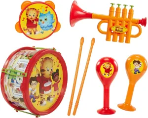 Daniel Tiger's Neighborhood Musical Instruments 7 Piece Play Set
