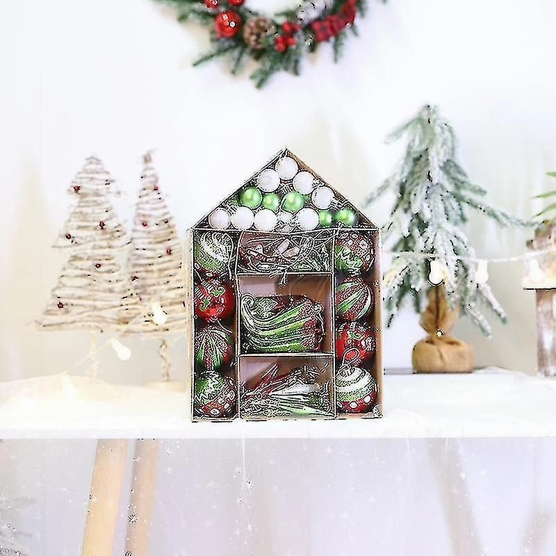 Delightful Elf Christmas Ball Ornaments Shatterproof Xmas Balls For Christmas