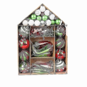 Delightful Elf Christmas Ball Ornaments Shatterproof Xmas Balls For Christmas