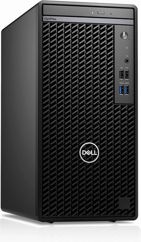 Dell OptiPlex 3000 Tower Business Desktop, Intel i5-12500, 16GB RAM, 512GB PCIe SSD, Intel UHD Graphics 770, DVDRW, Ethernet, WiFi Adapter, Keyboard & Mouse, Win 11 Pro, Black