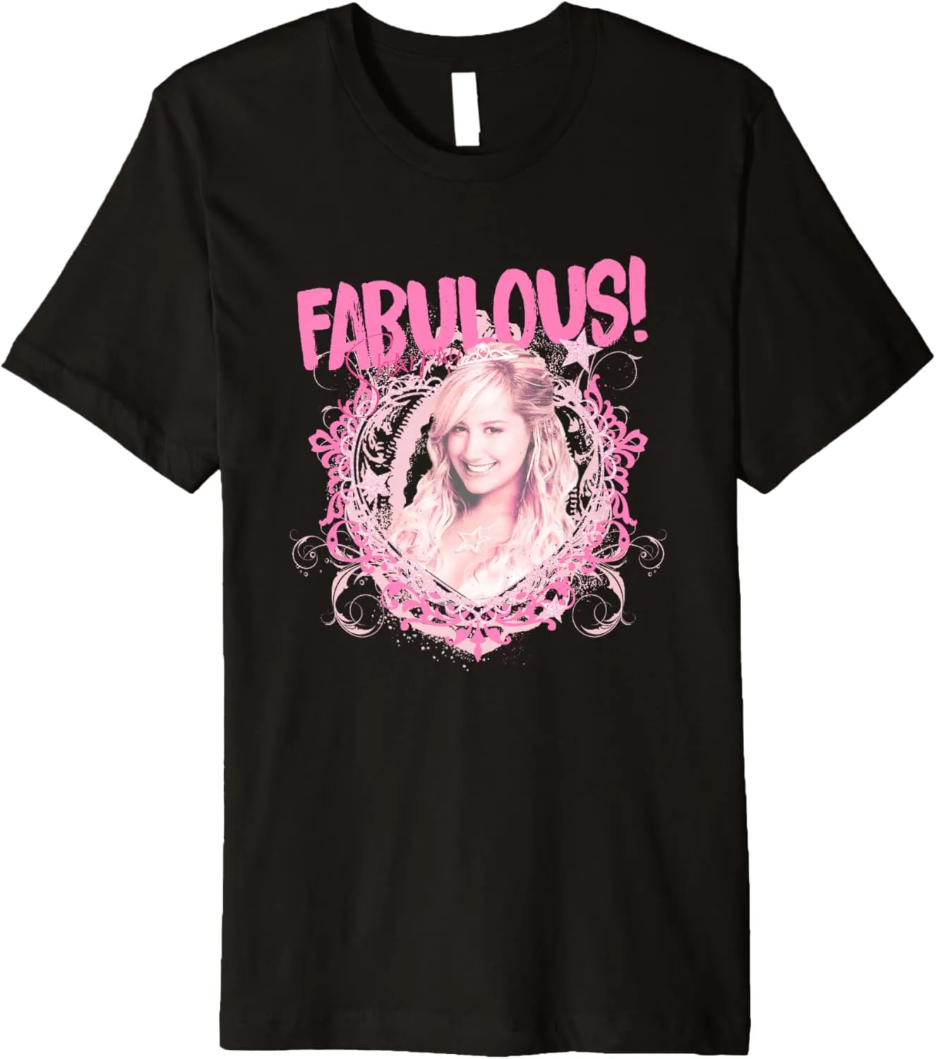 Disney High School Musical The Series Fabulous Sharpay Retro Premium T-Shirt