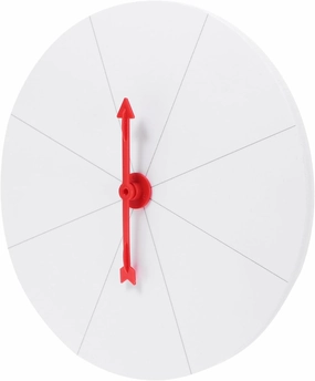 DIY Game Prize Wheel Compact Spinner for Parties Trade Shows Carnivals Fun Raffle Game with Slots Lightweight Easy to Carry for All Ages