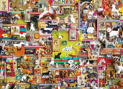 DOGTOWN PUZZLE  1000PCS, Compact