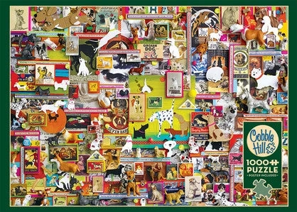 DOGTOWN PUZZLE  1000PCS, Compact
