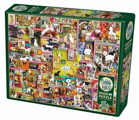 DOGTOWN PUZZLE  1000PCS, Compact