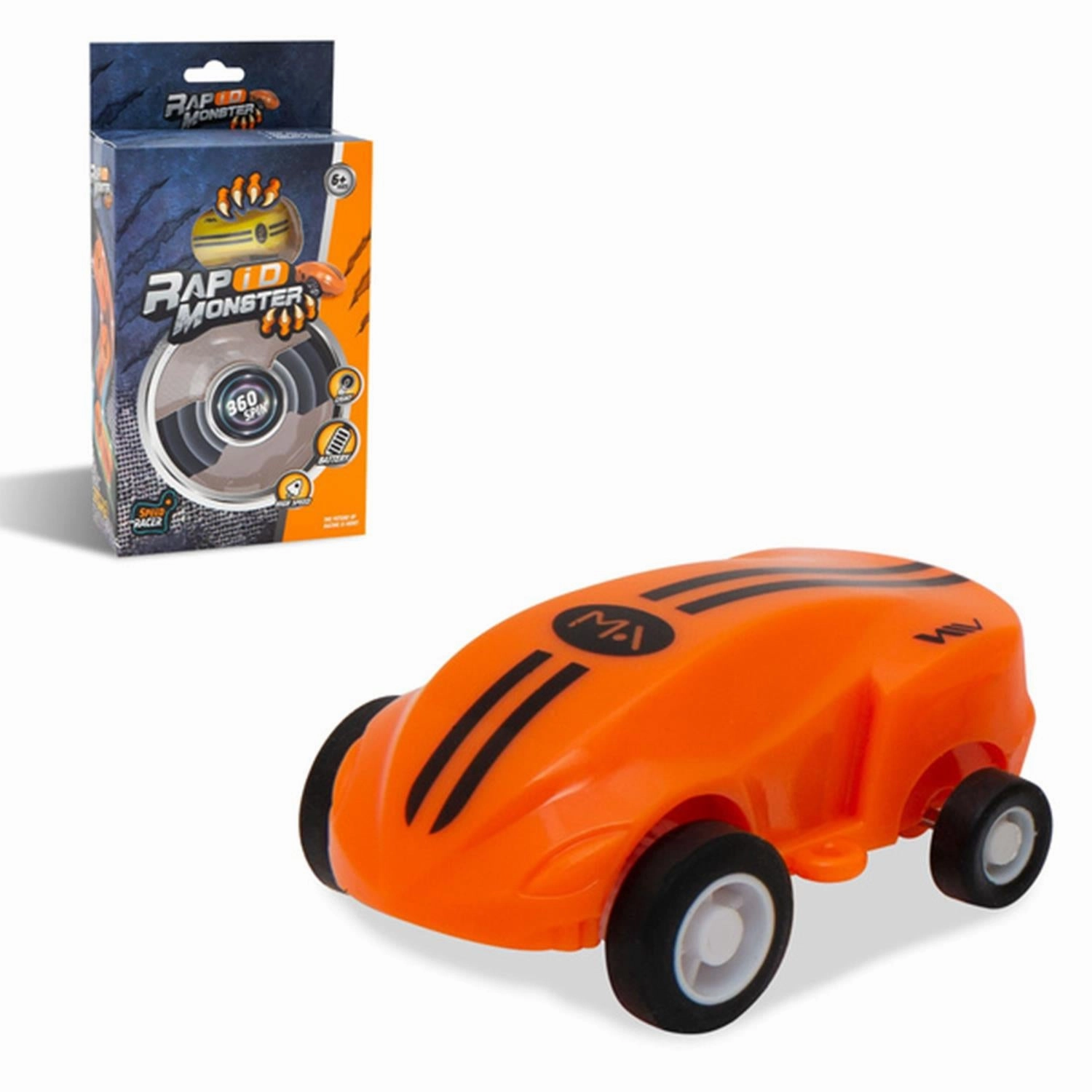 Doodle Mini Car Spinner with Flashing Lights