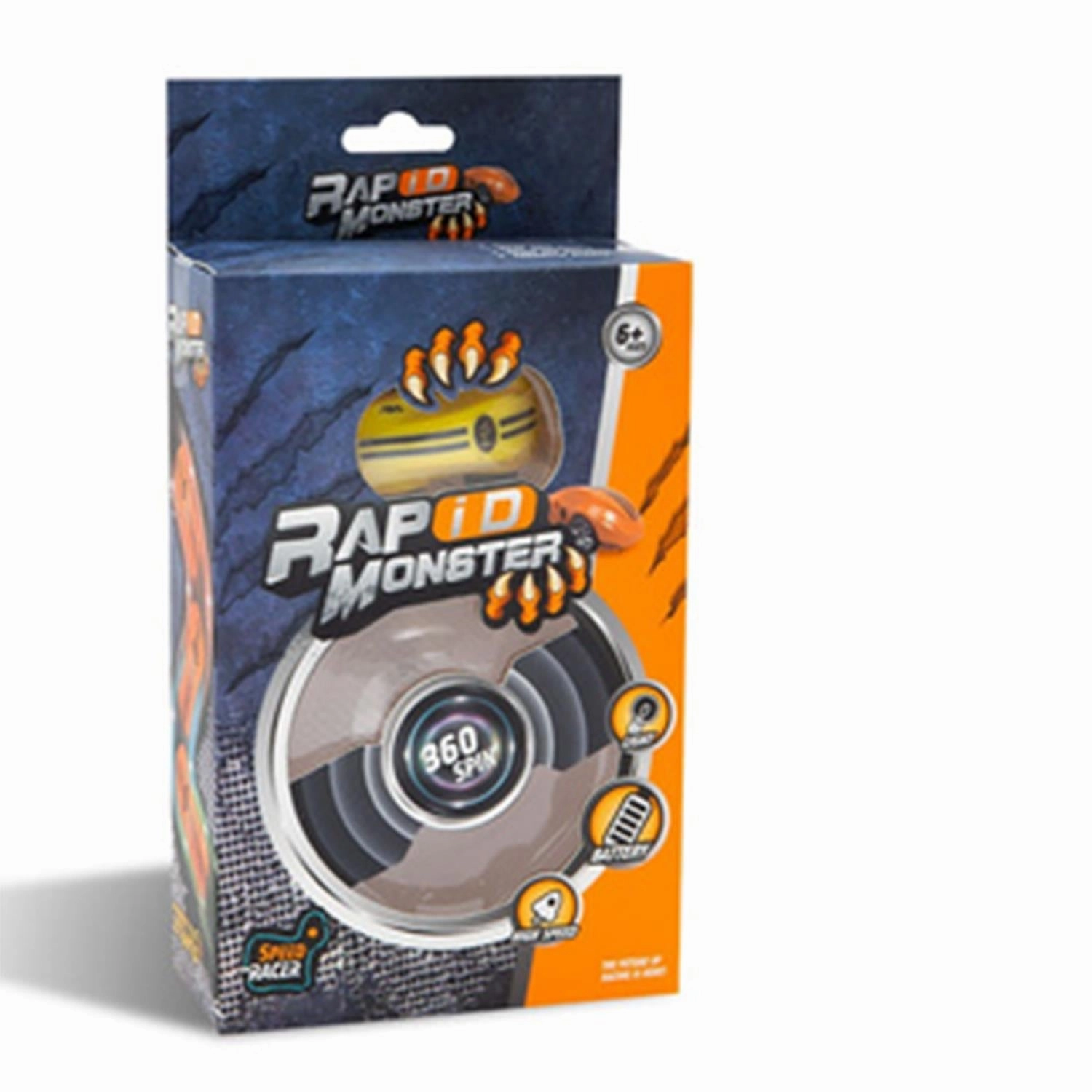 Doodle Mini Car Spinner with Flashing Lights