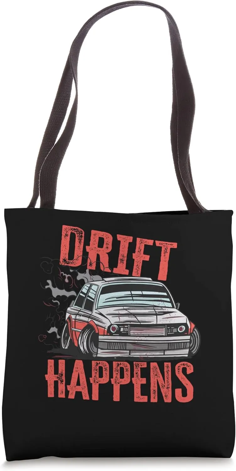 Drifting Burnout Racing Drift Racecar Motorsport Mechanic Tote Bag