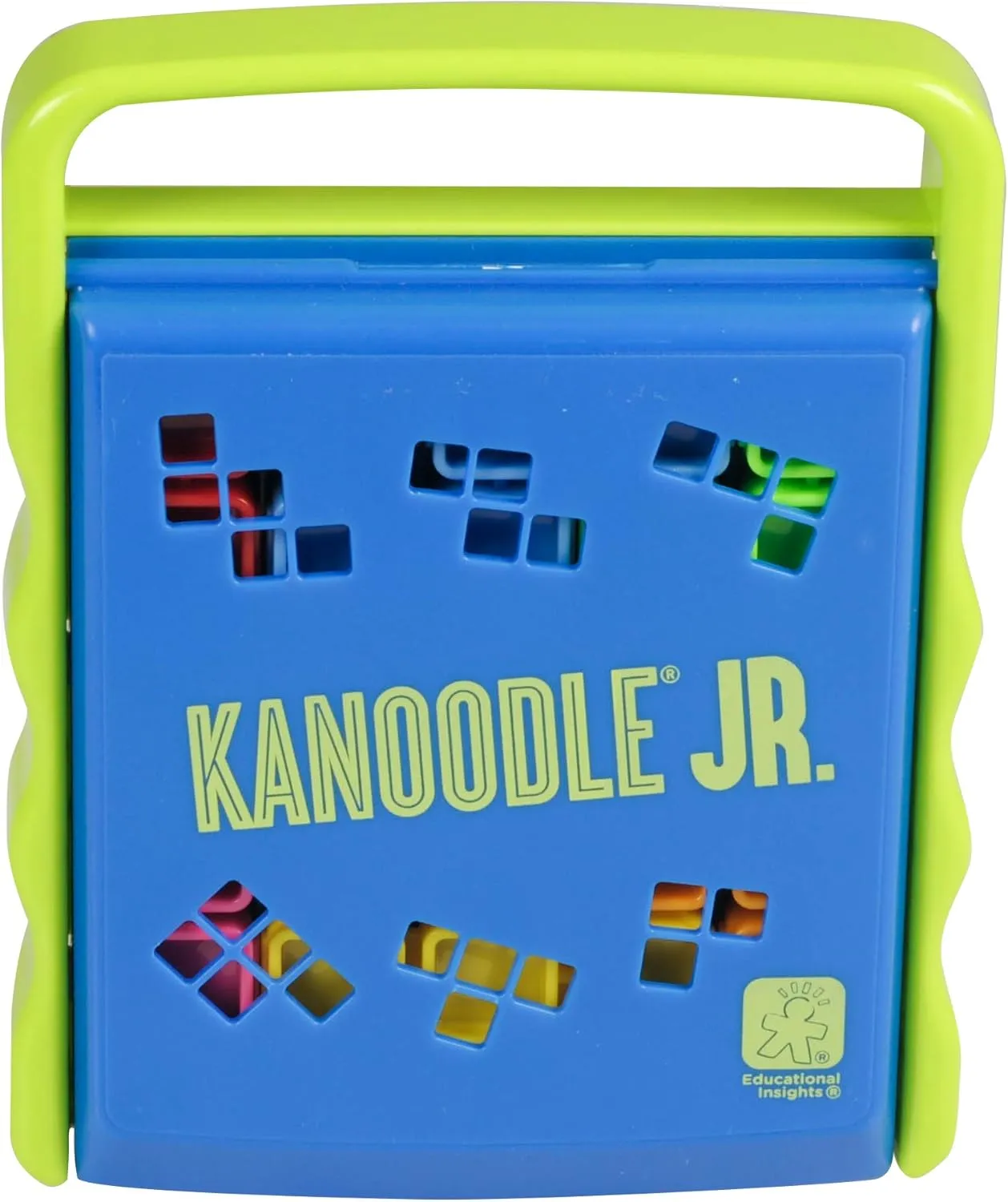 Educational Insights Kanoodle Jr. - 3D Brain Teaser Puzzles, Single Player Brain Game, Fun Travel Games for Kids, Challenging Logic Puzzle Games and Gifts for Boys & Girls Ages 4 