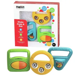 Edushape Shake, Jingle & Roll Music, 3 Piece