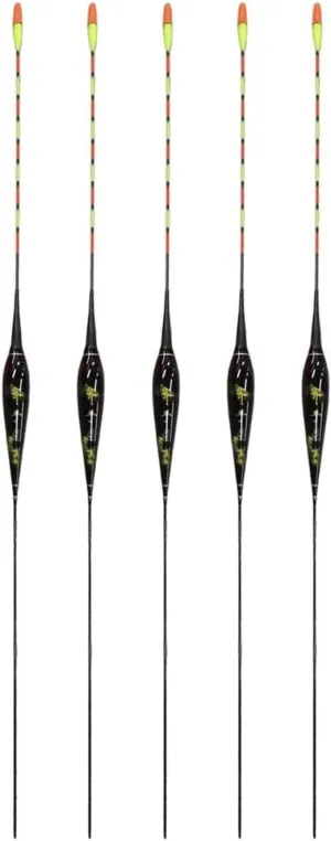 Electronic LED Light Automatic Fish Bite Alarm Night Fishing Floats with Glowing Stick Tubes