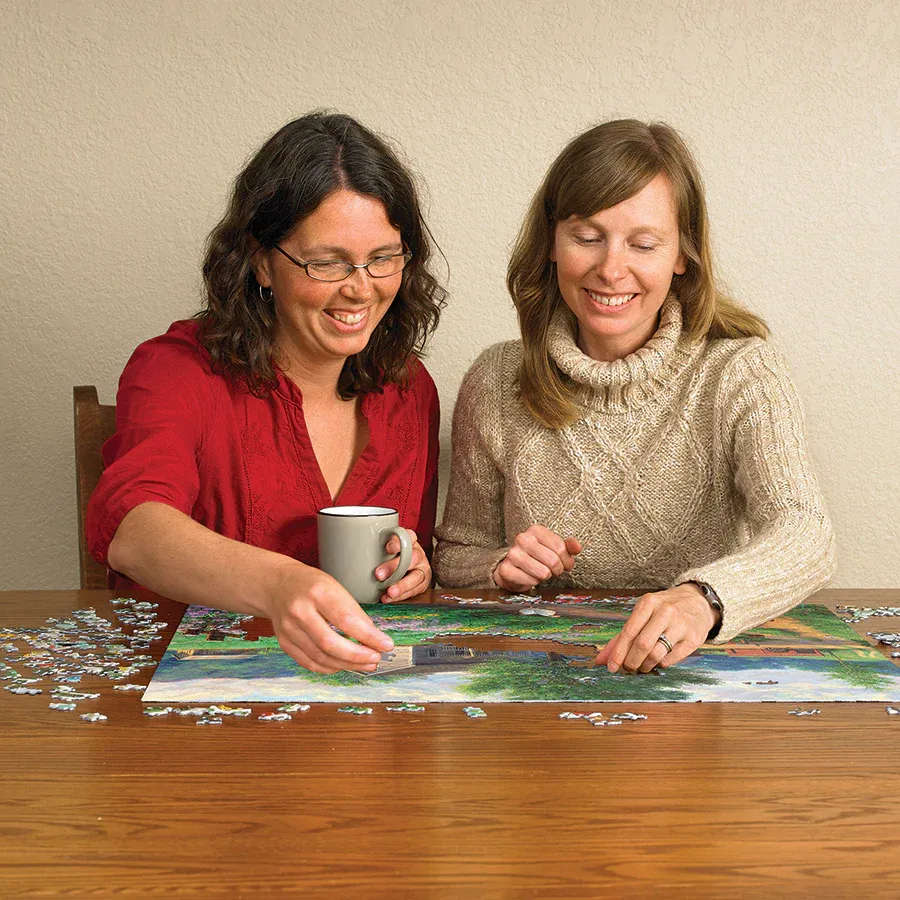 Farm Country, 1000pc Puzzle, Compact