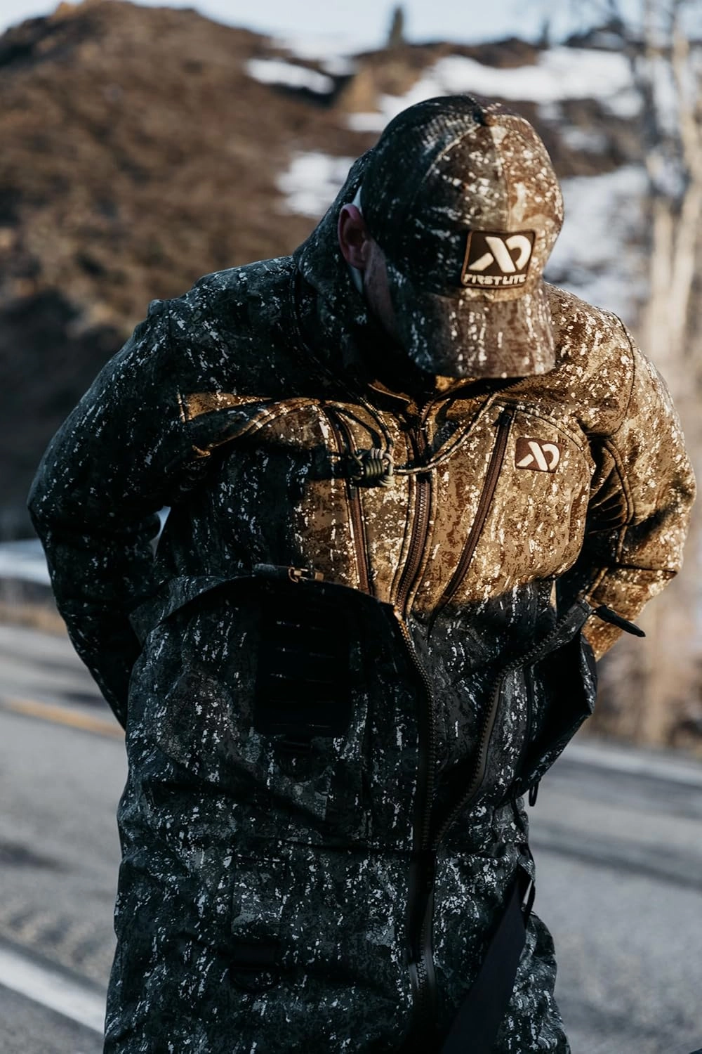 First Lite Trucker Hat - Lightweight Mesh Hunting Cap