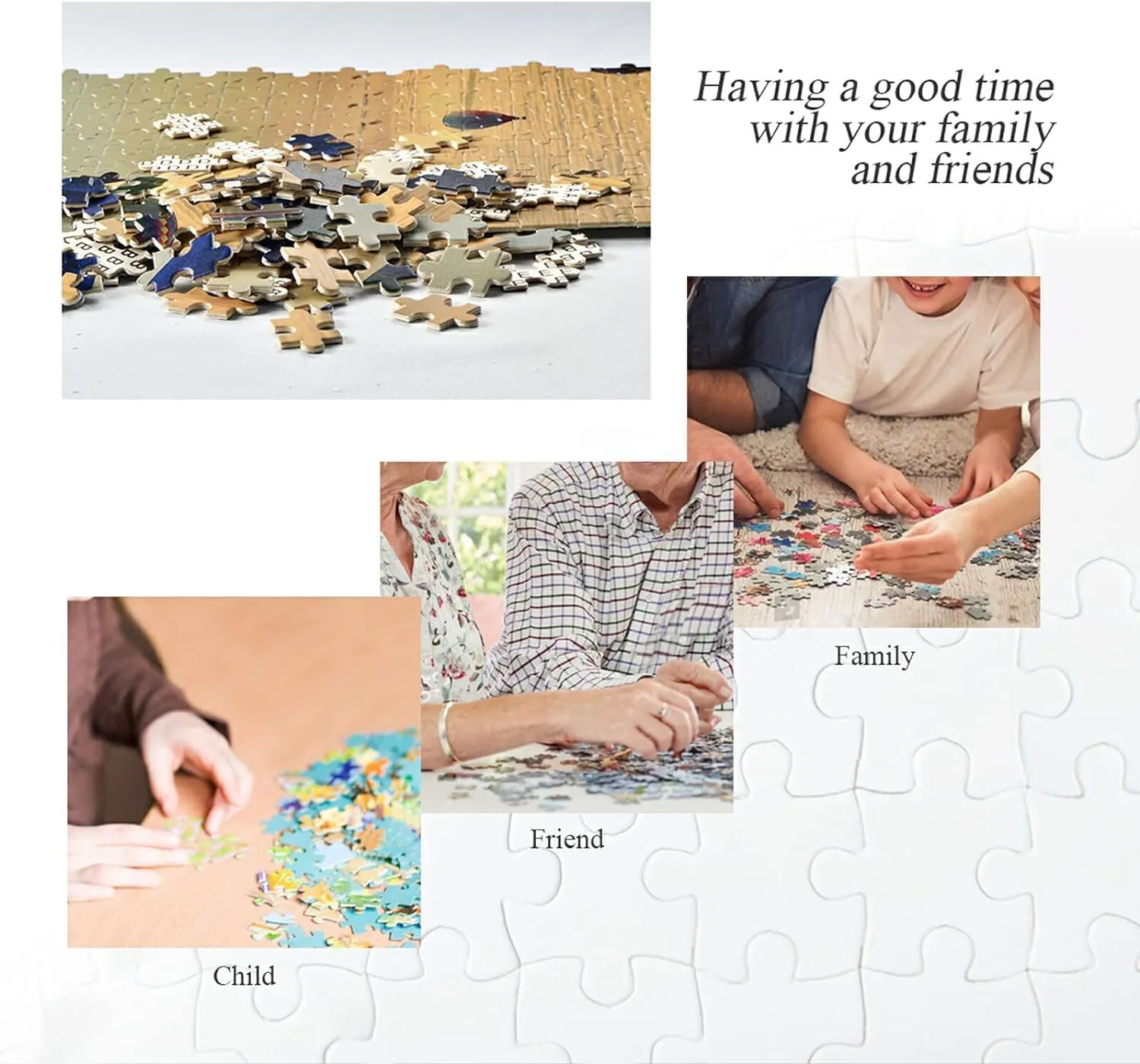 Fish Flower Jigsaw Puzzles for Kids Adults 1000 Pieces, Fun Educational Games Toy Birthday Gift Art Home Decor Finish Size 29.5 x 20 Inches