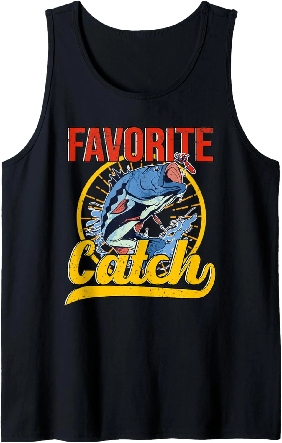 Fishing Fisherman Partner Angler Trout Freshwater Fish Tank Top