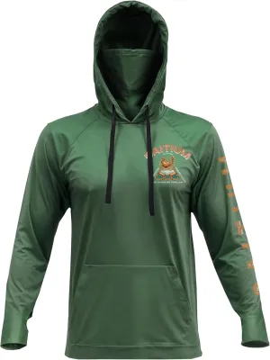 Fishing Shirts for Men,UPF50 Hooded Long Sleeve with Gaiter, Sun Protection Dry Fit Apparel, Face Mask, Fishing Clothes