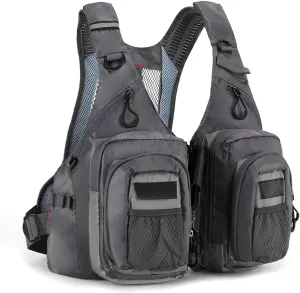 Fishing vest Fly fishing Luya Stream Fishing multi-pocket sizes are adjustable for both men and women