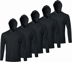 Fishing Hoodies for Men Athletic Lightweight Long Sleeve Shirts Pullover Workout Hoodies