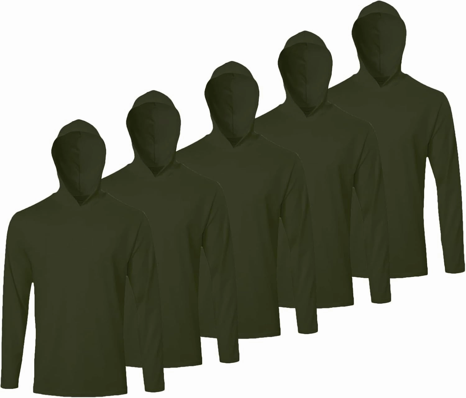 Fishing Hoodies for Men Athletic Lightweight Long Sleeve Shirts Pullover Workout Hoodies
