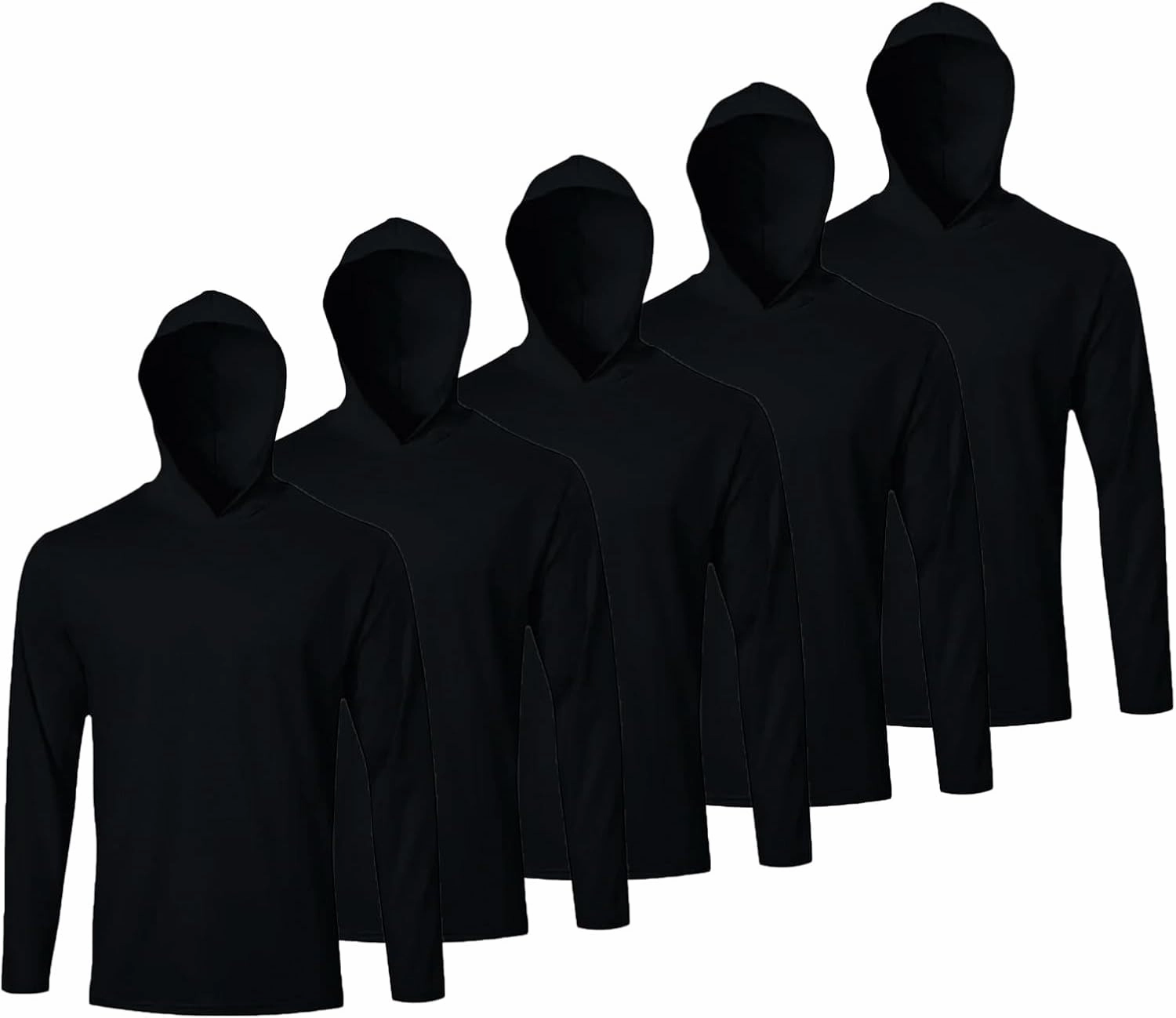 Fishing Hoodies for Men Athletic Lightweight Long Sleeve Shirts Pullover Workout Hoodies