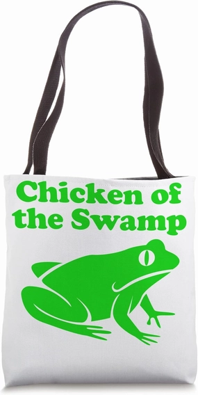 Fishing Pond Frog Swamp Jacking Frog Lake Wetland Outdoor Tote Bag