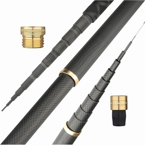 Fishing Rod Carbon Fiber Hand Fishing Pole Telescopic Fishing Rod 2.7M/3.6M/3.9M/4.5M/5.4M/6.30M/7.2M/8M/9M/10M Stream Rod