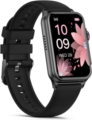 Fitness Tracker Answer/Make Calls, Smart Watch with Blood Pressure, Blood Oxygen, 24/7 Heart Rate Monitor, 120 Sport Mode Activity Tracker, Waterproof Sleep Tracker for Women Men