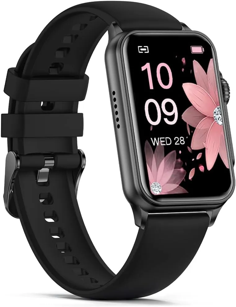 Fitness Tracker Answer/Make Calls, Smart Watch with Blood Pressure, Blood Oxygen, 24/7 Heart Rate Monitor, 120 Sport Mode Activity Tracker, Waterproof Sleep Tracker for Women Men
