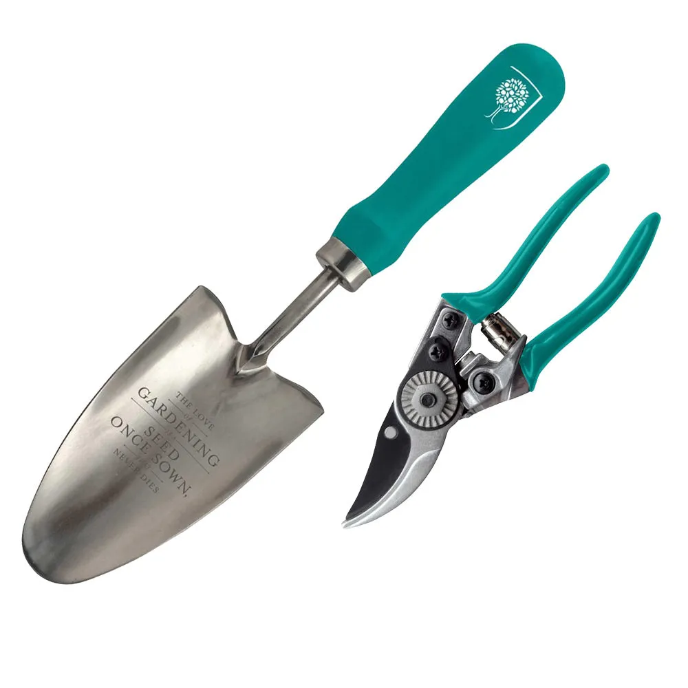 Flora and Fauna Trowel and Secateurs Gift Set