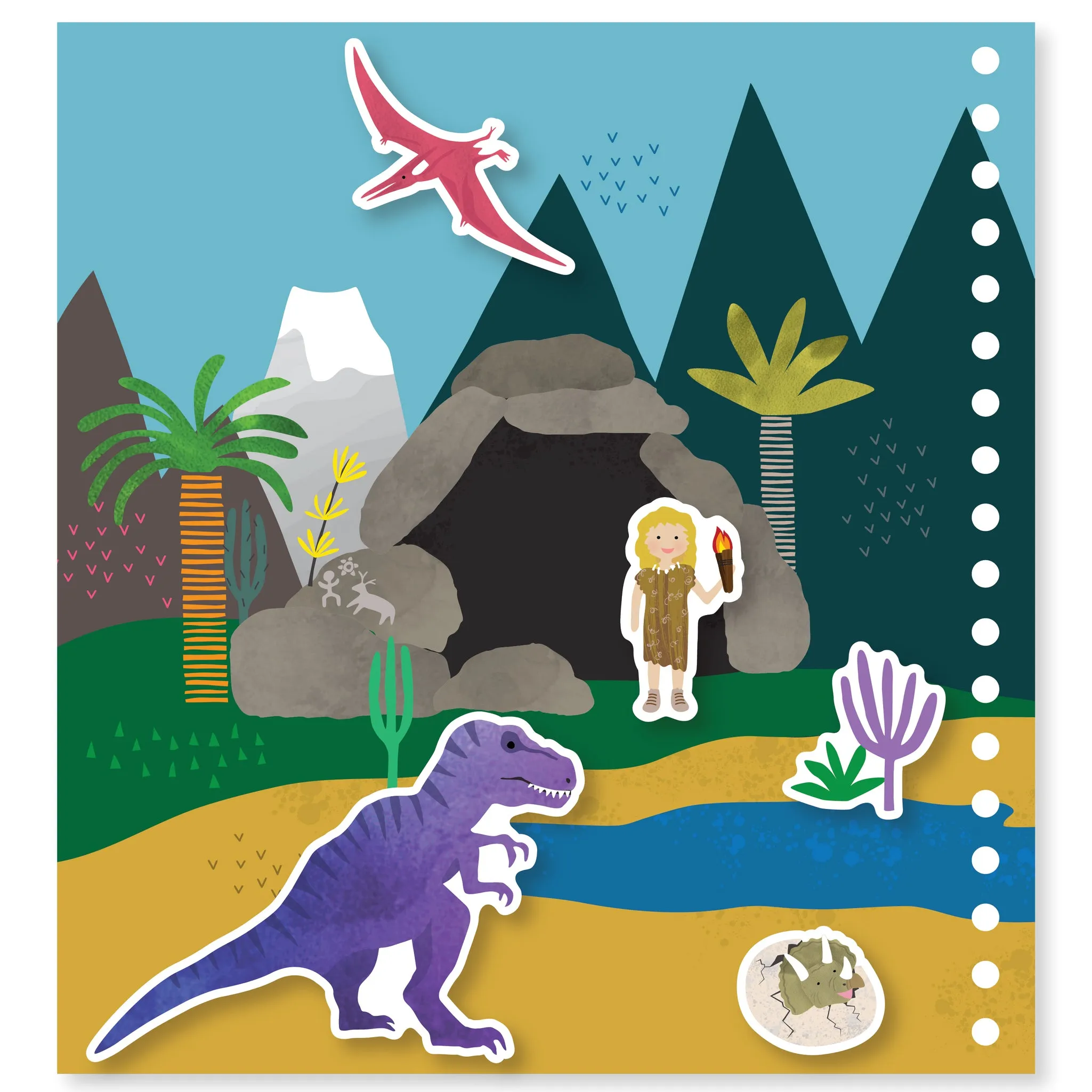 Floss & Rock Water Multi Dino