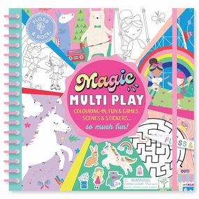 Floss & Rock Magic Multi Play Rainbow Fairy Activity Book