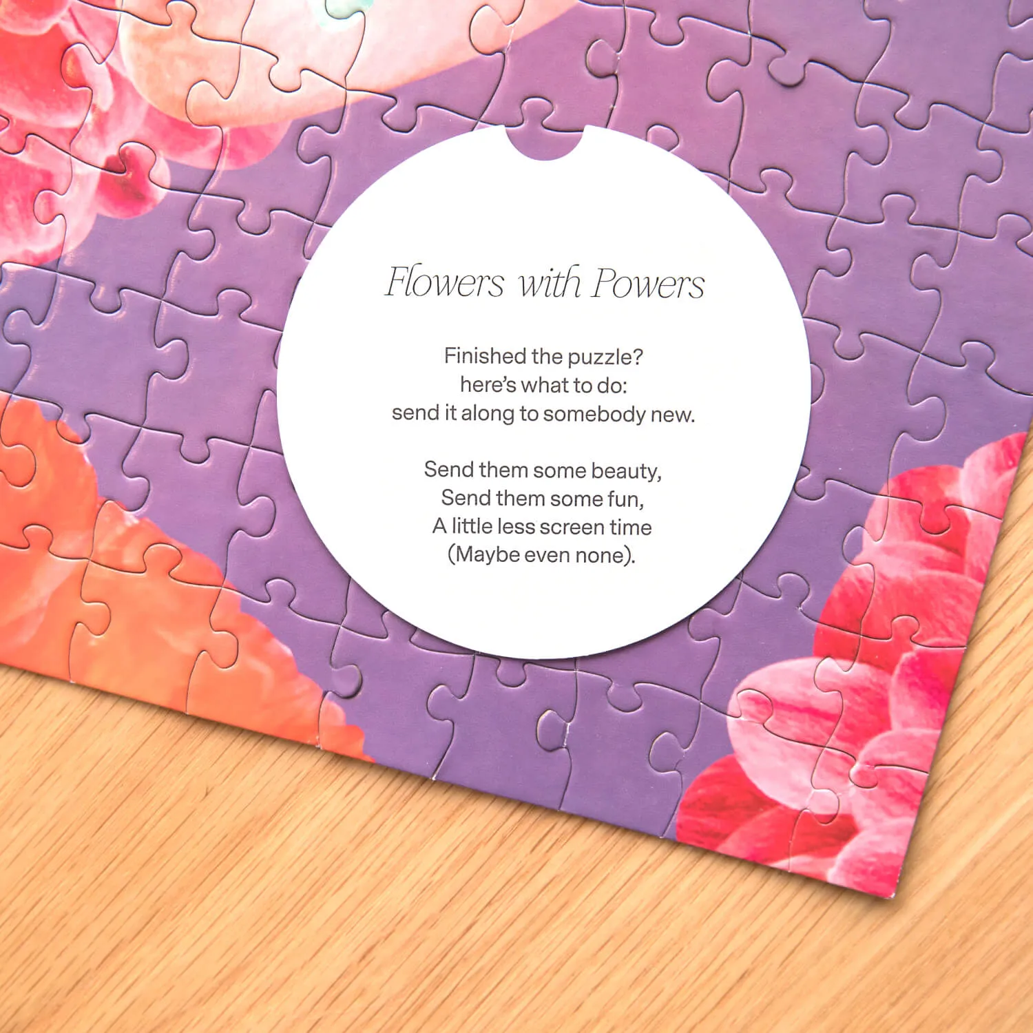 Flowers with Powers Puzzle From Loftie