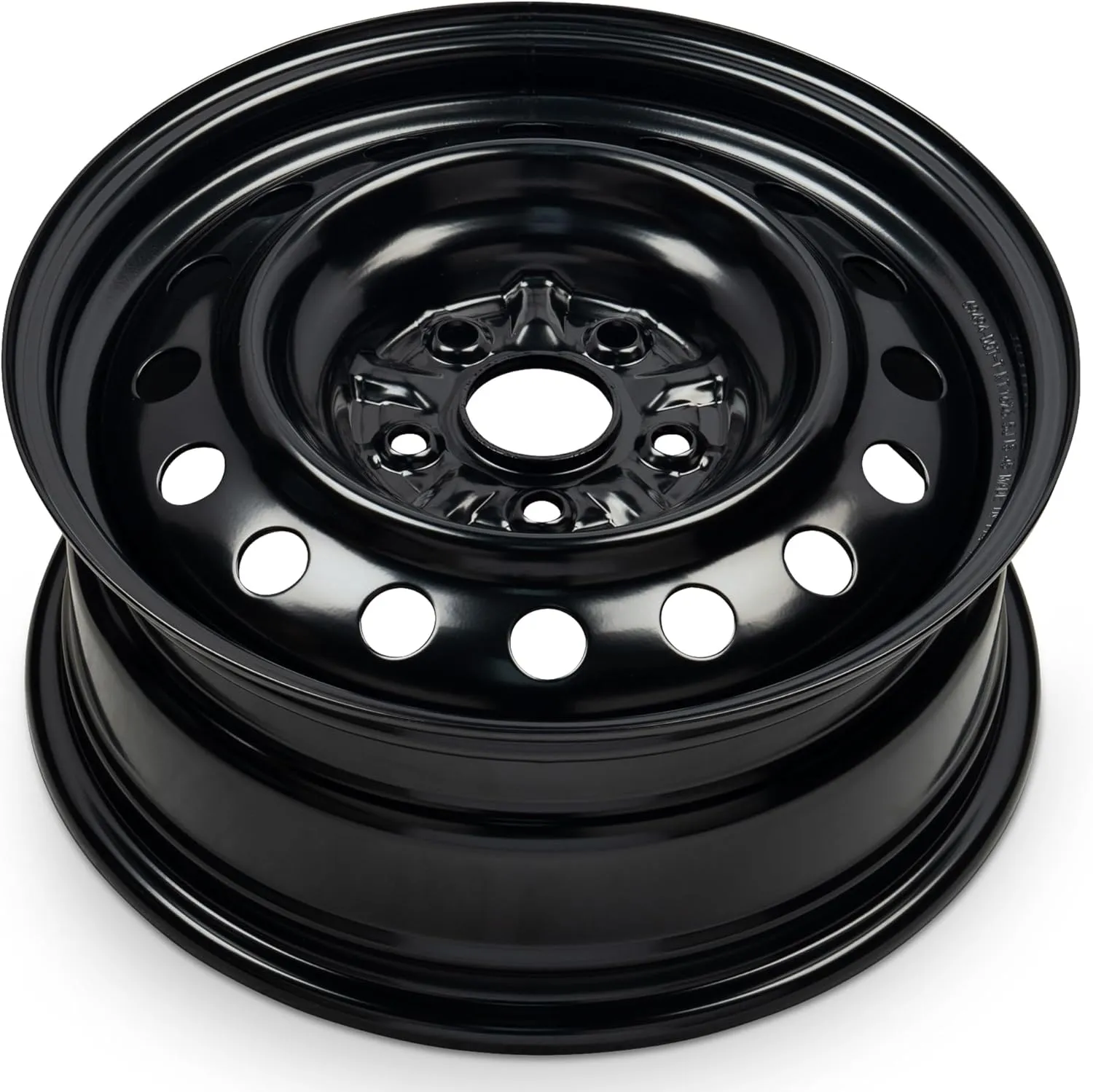 For 2007-2011 Toyota Camry 16 Inch Painted Black Rim - OE Direct Replacement - Road Ready Car Wheel