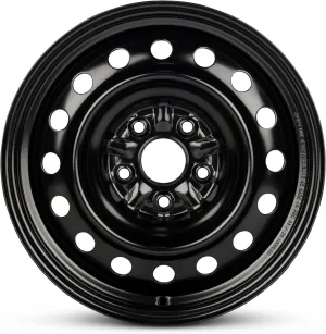 For 2007-2011 Toyota Camry 16 Inch Painted Black Rim - OE Direct Replacement - Road Ready Car Wheel