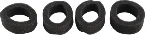 for MN for D90 for D99 for MN99S for WPL for C14 C24 C34 for B16 B36 B14 B24 RC Car Upgrade Parts Accessories 4Pcs Tire Soft Sponge Foam RC Car Repair Kit