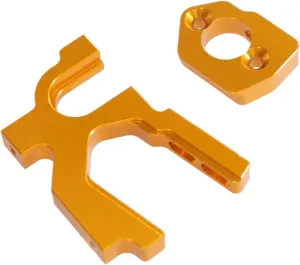 for Wltoys LC 1/12124019 1/14 144001 144010 Adjustable Motor Fixed for Seat RC Car Metal Upgrade Accessories RC Car DIY Parts(Yellow)