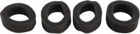 for MN for D90 for D99 for MN99S for WPL for C14 C24 C34 for B16 B36 B14 B24 RC Car Upgrade Parts Accessories 4Pcs Tire Soft Sponge Foam RC Car Parts
