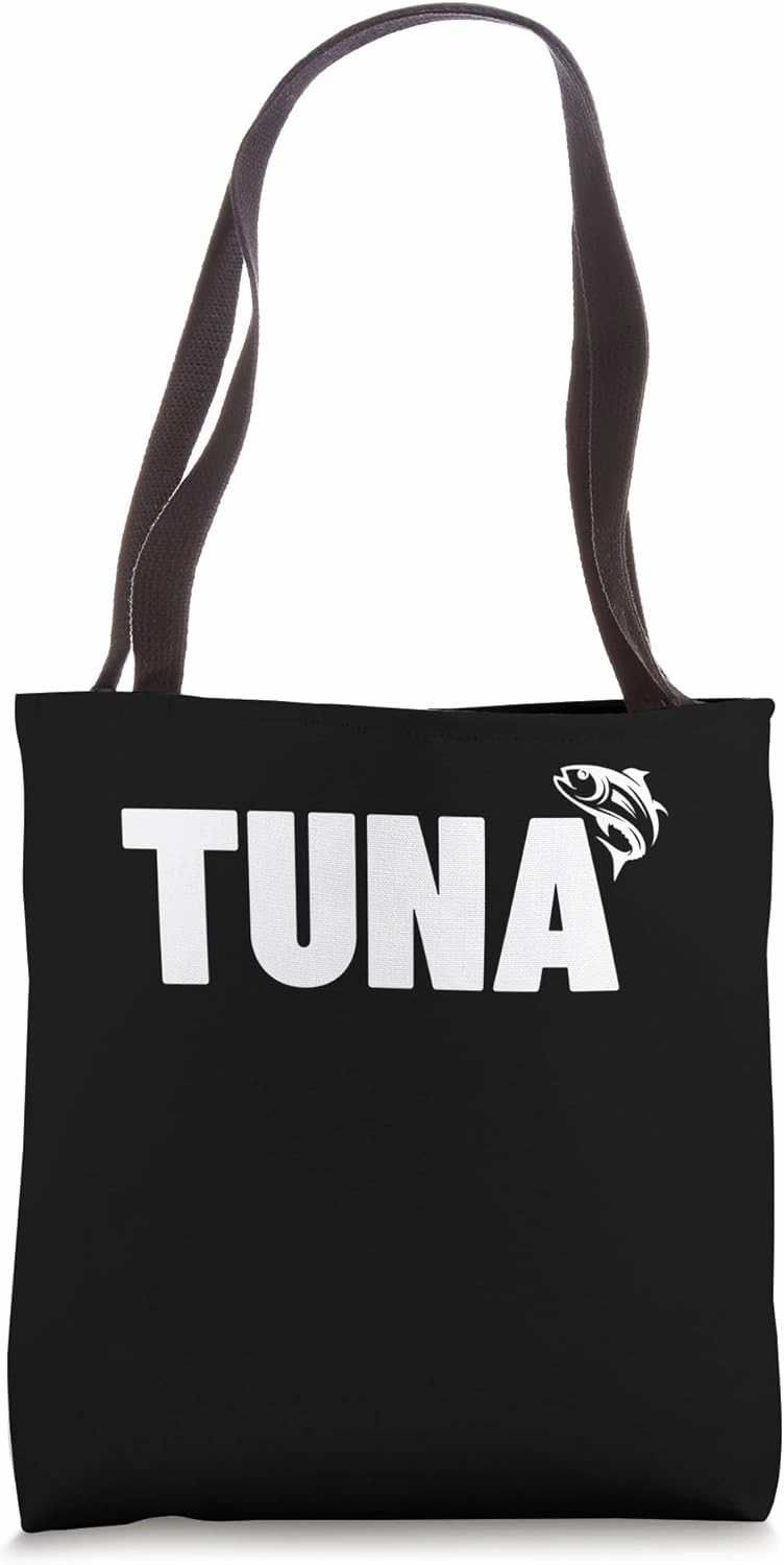 Funny Tuna Fishing Art For Men Grandpa Bluefin Tuna Fishing Tote Bag