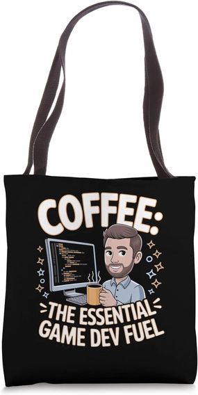 Game Developer: Coffee: The Essential Game Dev Fuel Tote Bag