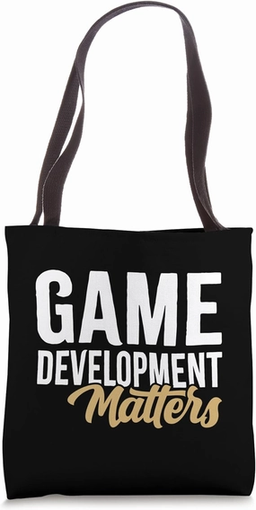 Game Development Matters Vintage Game Developer Gamedev Tote Bag