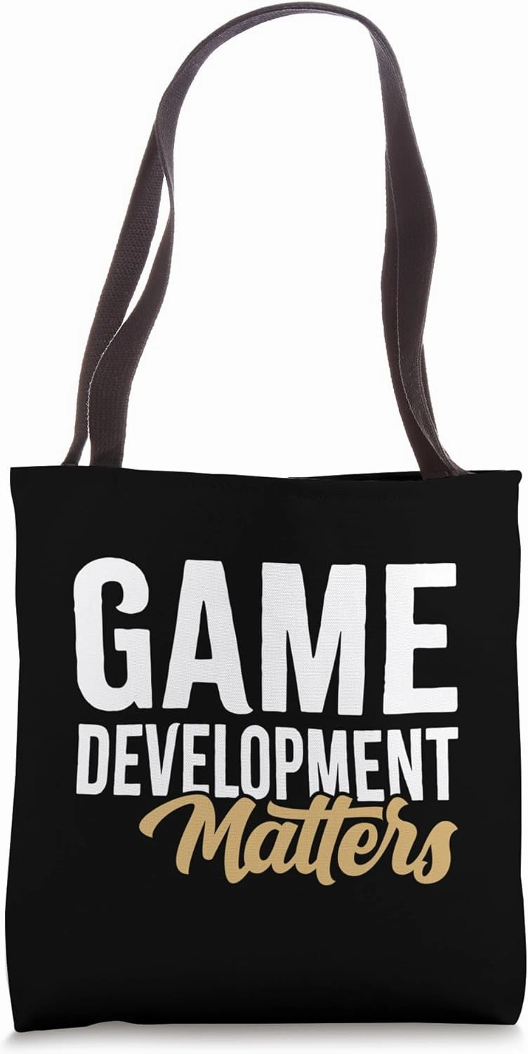 Game Development Matters Vintage Game Developer Gamedev Tote Bag