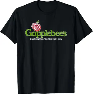 Gapplebee's Drag Racing American Muscle Turbo Boosted T-Shirt