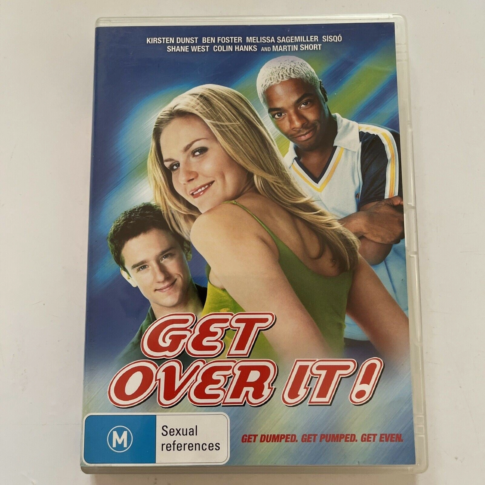 Get Over It! (DVD, 2001) Kirsten Dunst, Ben Foster, Melissa Sagemiller Region 4