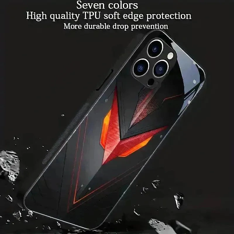Glowing Armour Flashing Smart Voice Controlled Cover (For iPhone)