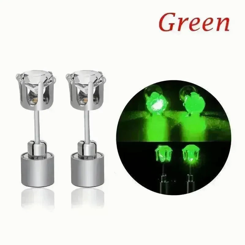 Glowing LED Earrings