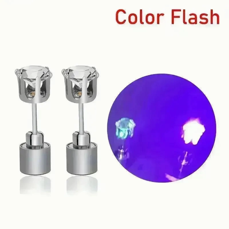 Glowing LED Earrings